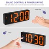 OQIMAX Digital Alarm Clock, Digital Alarm Clock with Large Numbers