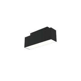 LED Maytoni BASIS Track Lighting Spotlight for Magnetic Rail Systems, Black, Aluminium, 15 cm Long, 3000K, 350lm, 7W