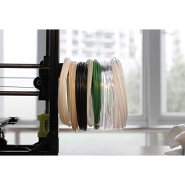 Polymaker - Caja de muestras 4, 2,85 mm de filamento de PC, policarbonato transparente, PC resistente, PC-FR, PC-ABS, PC-PBT, colores aleatorios, 5 x 50 g, impresión con impresoras 3D de apertura de