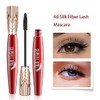 Super Long Mascara,Máscara 4d,Máscara Súper Larga,Máscara De Pestañas De Fibra