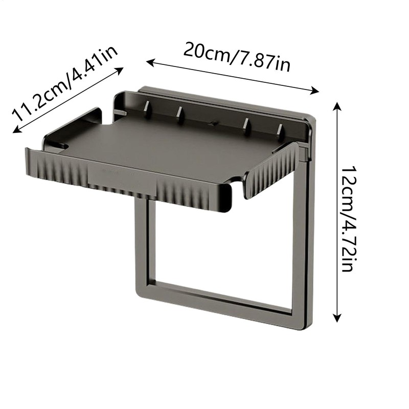 Wall Shelf Organizer for Outlets - Wall Mounted Outlet Shelf
