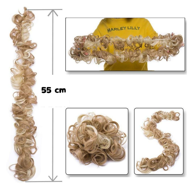 Extension De Cabello Banda Elástica Para Chongo Coleta 1pz banda