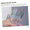 PACKOVE 8Pcs Manicure Nail Art Pens Nail Dotting and Painting