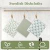 Uiopqrst Swedish Dishcloths, Reusable Kitchen Dish Towels, Absorbent Kitchen Dishcloths,