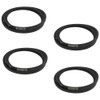 Disc Mower Drive Belt Set 4 527976 Fits New Idea