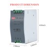 Nvvv Dr-120-24 Ac to Dc Din-Rail Power Supply, 24v, 5