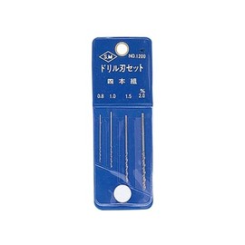 ミネシマ ドリル刃セット 4本組 (L-7A)