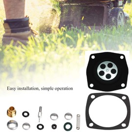 TOPINCN Carb Rebuild Carburetor Repair Kit 631893 for Tecumseh Toro Sears S140 S200 S620 CR20 Lawn Mower