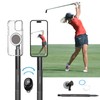 Golf Filming Stick, Record Golf Swing with Magnetic Phone Holder,
