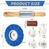 Liliful 12 Pcs 8" Airway Polishing Wheel Kit in Diameter