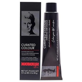 Curated Colour - 8.1-8B Light Cool Blonde by Colours By Gina for Unisex - 3 oz Hair Color