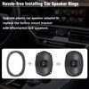 Jayubien 6x9 Speaker Spacer,Beveled Rear Dash Speakers Adapter