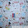 Michael Miller Fabrics BonEful FABRIC FQ Cotton Quilt Rainbow Mosaic