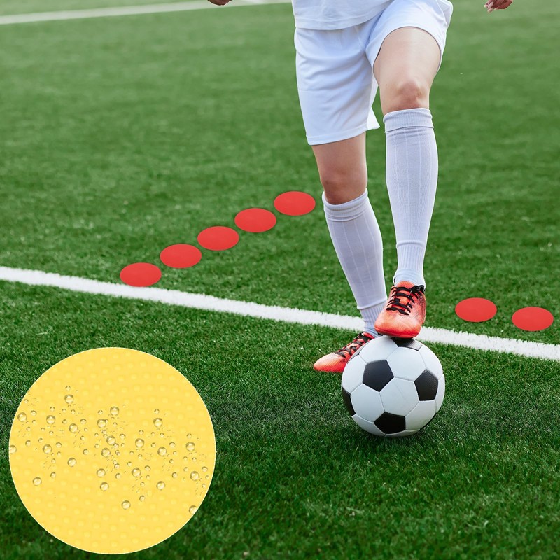 PATIKIL Spot Markers 4" 6pcs Non-Slip Floor Dot Agility Markers
