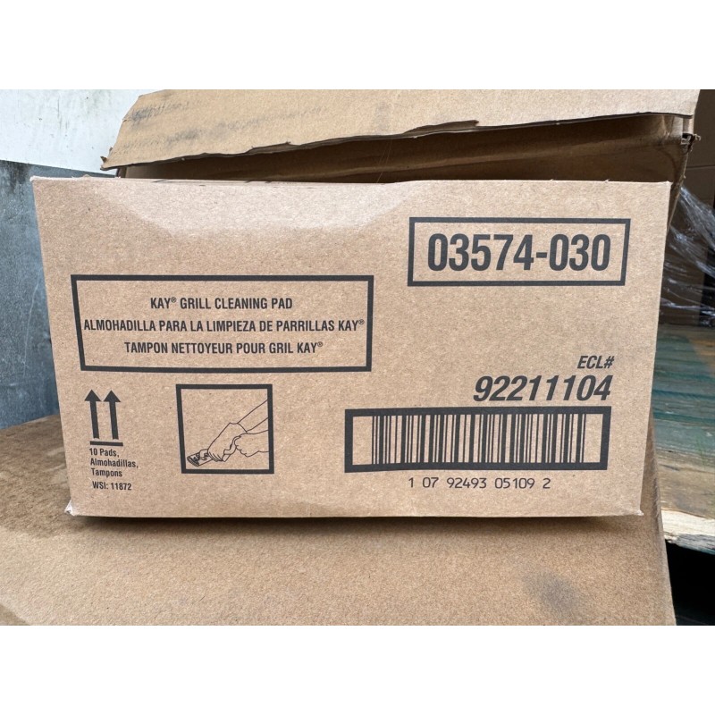 Ecolab Food Safety Ecolab 602250700 Griddle Polishing Pads Box of