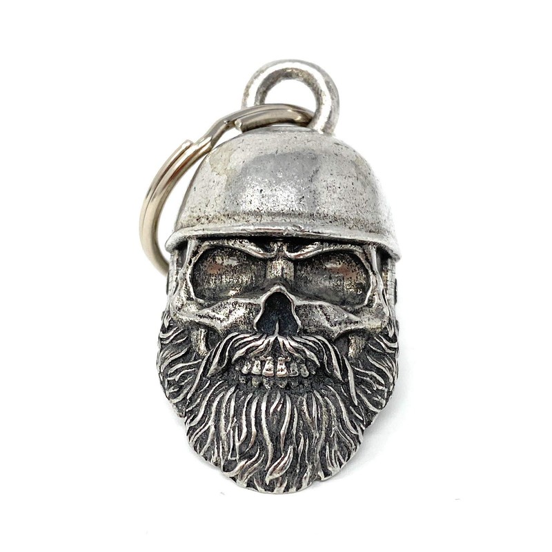 Casco Skull Biker Motocicleta Campana Accesorio o Llavero para la