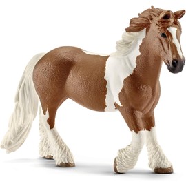 Schleich Farm World Realistic Tinker Mare Horse Figurine - Highly Detailed and Durable Farm Animal Toy, Fun and Educational Play for Boys and Girls, Gift for Kids Ages 3+