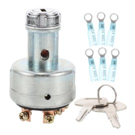 Zerodeko 1 Set Durable Pin Excavator Ignition Switch for Agricultural Vehicles Tractors Trucks Easy Installation Reliable Performance Wide Compatibility