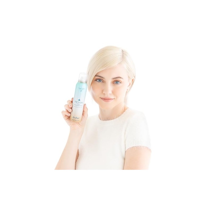 Drybar Detox Coconut Colada Shampoo en Seco Tamaño Jumbo, Azul,