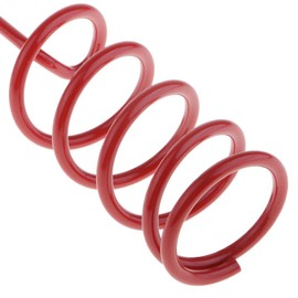 zalati Rod Rack Spiral Fishing Rod Holder Metal for Fishing Rod - Red