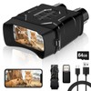 Night Vision Goggles, 5K Night Vision Binoculars with 64GB TF