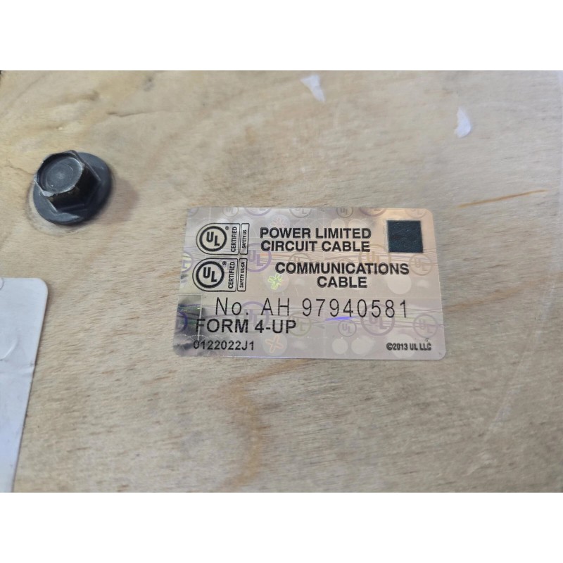 Tappan 50ft Tappan 18/4 Stranded CMR CLR3R Power Limited Circuit