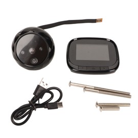 Digital Door Viewer 2.4in TFT LCD Screen 90 Degree View Peephole Camera High Definition Smart Video Door Viewer for Home
