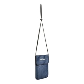 Tatonka Neck Wallet Neck Wallet - Purse for Hanging with Two Zip Compartments and a Large Slip Pocket - Suitable for EU Passports - 14 x 22 x 1 cm - Navy