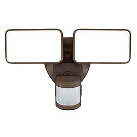 Heath/Zenith HZ-5835-BZ-H 180 Degree Motion Activated LED Security Light with Link Technology