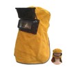 KONTONTY Solar Auto Darkening Welding Hood Professional Cowhide Leather Mask