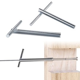 Muzata 2Pcs Upgraded Custom Socket Wrench for 1/8" Invisible Cable Railing Kit Fit Muzata CV1 Hidden Turnbuckle Tensioner on Wood Metal Posts for Deck Stair CT16, CT1