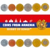Set of 6 Coins from Armenia. 10, 20, 50, 100,