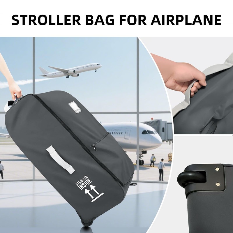 Stroller Bag for Airplane,Travel Bag - Compatible with UPPAbaby Vista/V1