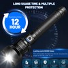 Cinlinso Flashlights High Lumens Rechargeable, 90,000 Lumens Super Bright Led