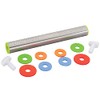 Stainless Steel Adjustable Rolling Pin w/Rings