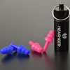 Ear Plugs Noise Reduction Reusable - Concert Hearing Protection Earplugs