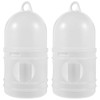 Zerodeko 2PCS Bird Water Drinker, Pigeon Water Dispenser, Parakeet Dove