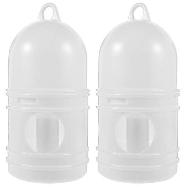 Zerodeko 2PCS Bird Water Drinker, Pigeon Water Dispenser, Parakeet Dove