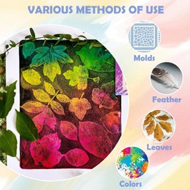 Gel Printing Pad with Brush - Reusable Gel Plate for Monoprinting, Stamping & Texture Art, Includes Mini Roller Brush - Non-Toxic Art Tool for Beginners, Artists & Therapy (Size: 5 * 7inch)