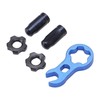 RISK 7pcs Titanium Alloy Bicycle Presta Valve Cap Strong Hardness