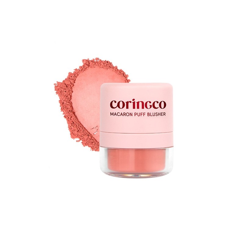 Macaron Puff Blusher (3 colors) / 마카롱 퍼프 블러셔(3color)