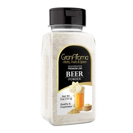 GranAroma Beer Powder, Flavourful Seasoning, Bold Beer, Sauce & Meat (5 Ounce)