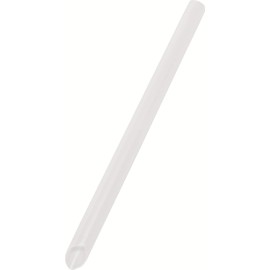 Shibase Industry 647 Straws, CO2 Free Straws, Tapioca Drink, Straight, 12 mm x 18 cm, Single End, Slanted with One End, No Individual Packaging, 130 Pieces, Clear, Commercial Use, Takeout, Event,