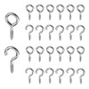 The Bead Shop 25mm Curtain Wire Hook and Eyes -