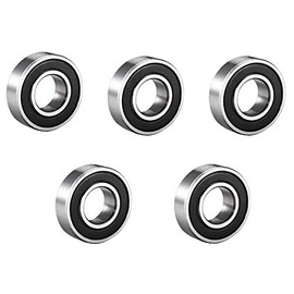 5 Pack Deep Groove Ball Bearing Double Side Rubber Sealed Deep Groove Ball Bearings 9mm x 24mm x 7mm