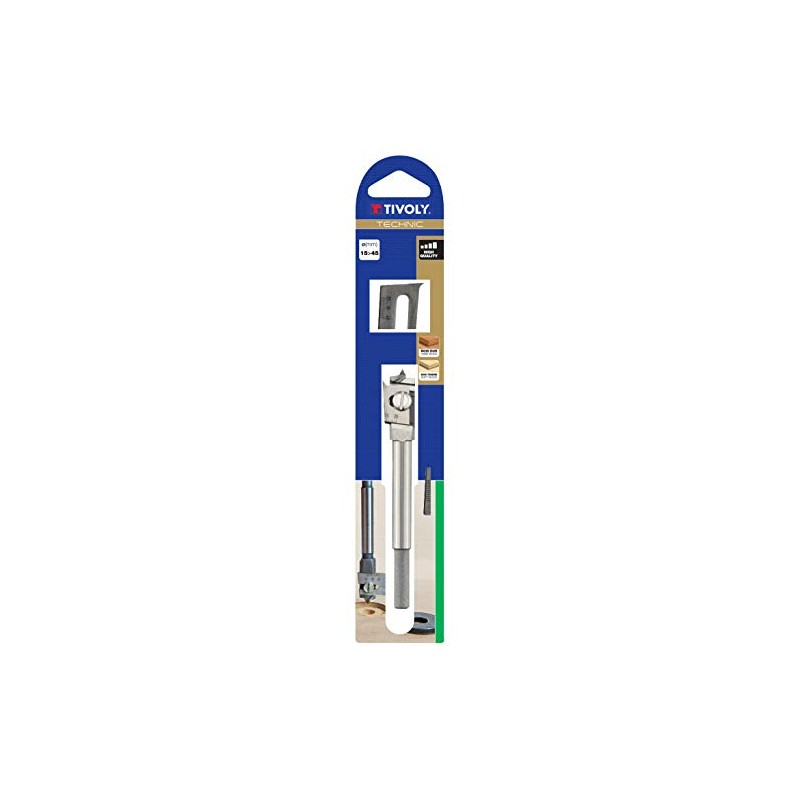 TIVOLY Extendable Wood Drill Bit Diameter 13>45 - 10801021345
