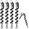 Wine Opener Set, 4PCS Key Ring Corkscrew Corkscrew Wine Opener