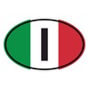 Generisch Sticker Country Number Plate Italy | Sticker | Flag