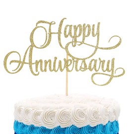 Decoración para tartas de aniversario de feliz aniversario, decoración para tartas de aniversario, decoración de tartas de aniversario de boda, decoración para tartas de aniversario de empresa,