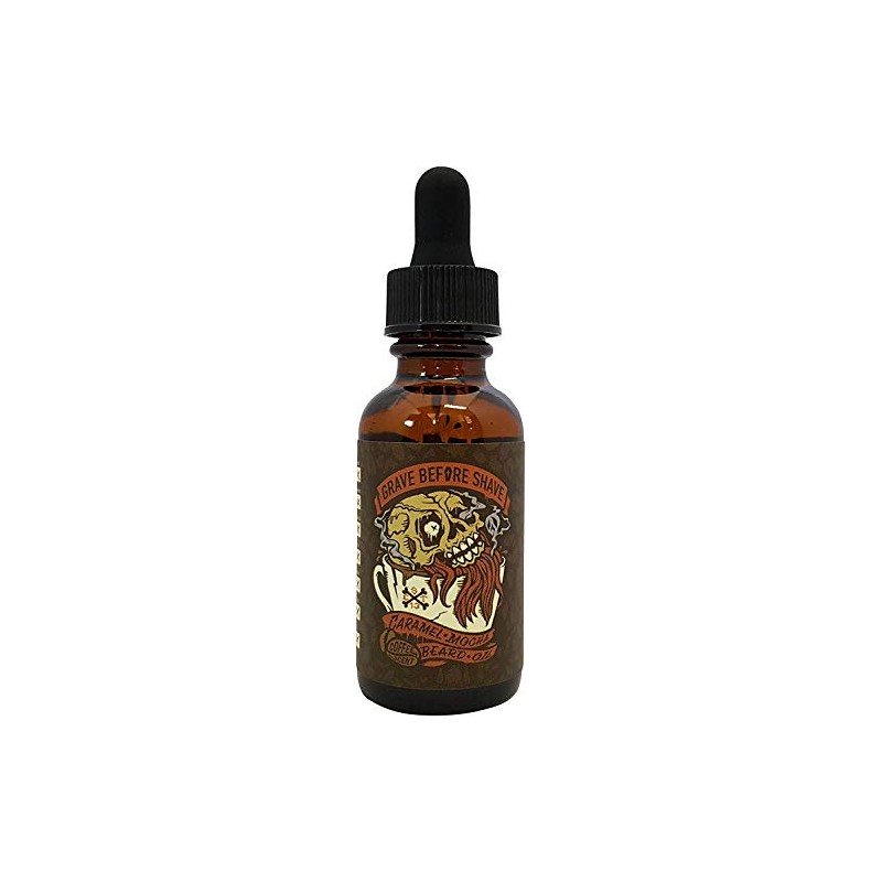 GRAVE BEFORE SHAVE Caramel Mocha Blend Beard Oil (Caramel Mocha